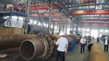 南京地铁项目钢管柱永流制造