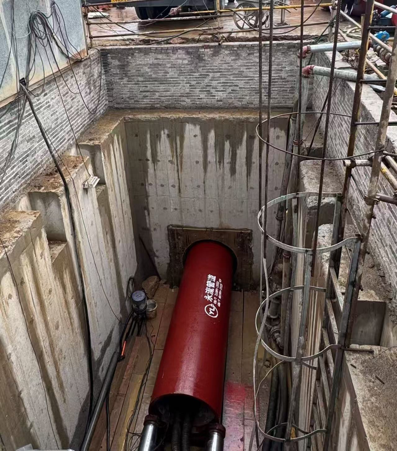 微顶管现场应用实拍